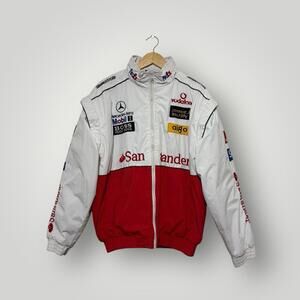 McLaren Mercedes F1 Racing Jacket Vodafone Santander Hugo Boss Mens L